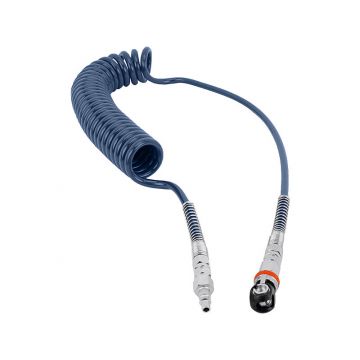 PU-Spiralschlauch, blau - 6,5/10mm