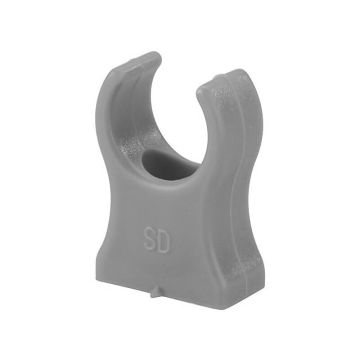 Rohrklemme grau für 15mm
