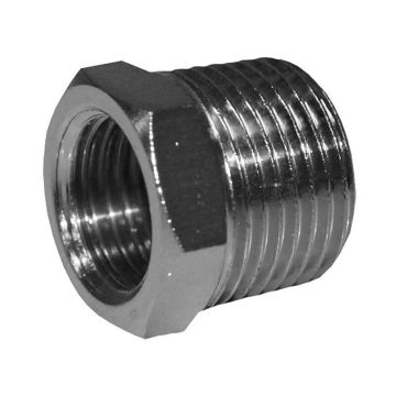 Reduzierstück 3/8"-1/4", vernickelt