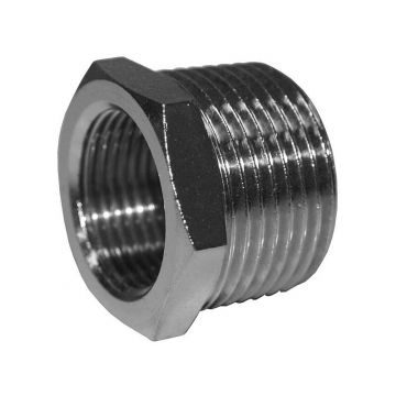 Reduzierstück 1"-3/4", vernickelt