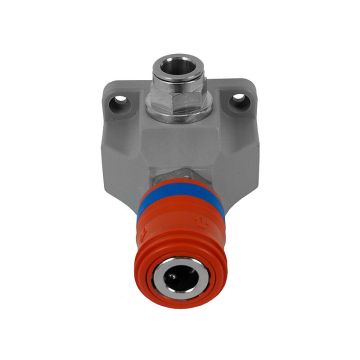 Einfach-Endverteilerdose, grau