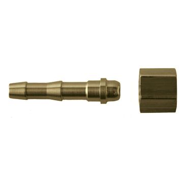 Schlauchtülle+Ueberwurfmutter 6mm-1/4"