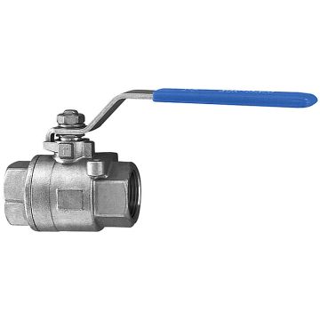 Edelstahl-Kugelhahn IG 1/2"