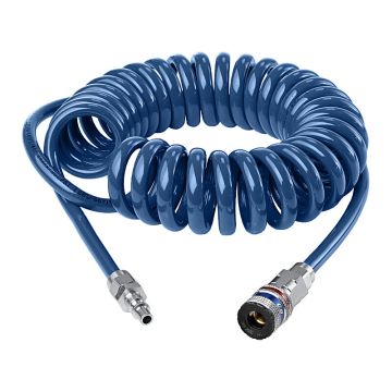 PU-Spiralschlauch CEJN, blau - 11/16mm