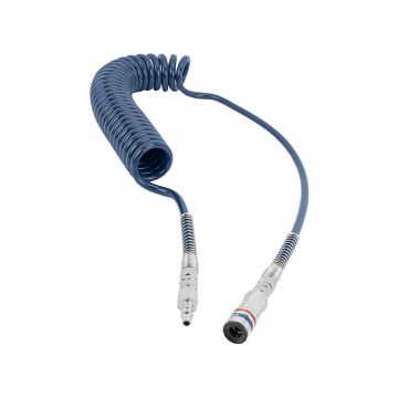 PU-Spiralschlauch, blau - 6,5/10mm
