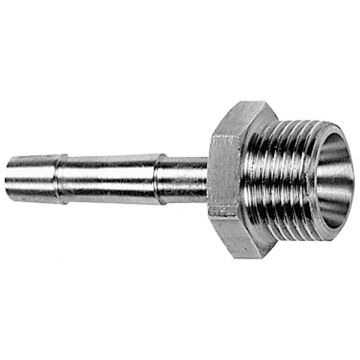 Schlauchtülle 10mm-1/2", Edelstahl
