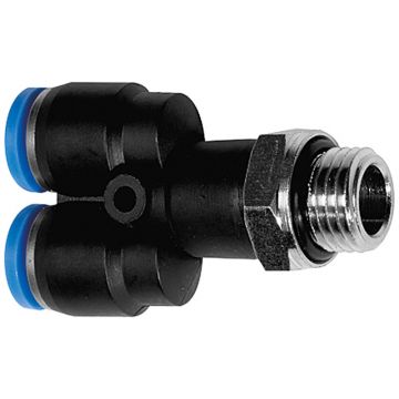 Y-Steckverschraubung Blaue Serie